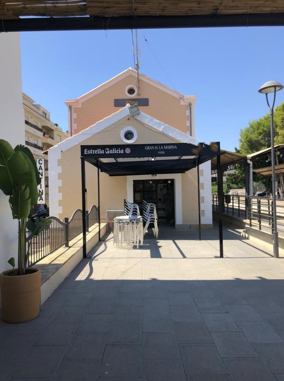 Schönes Hotel in Altea.