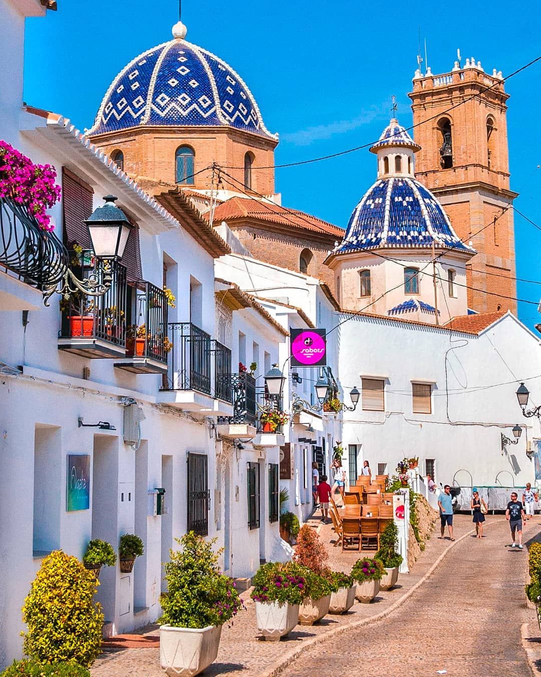Schönes Hotel in Altea.