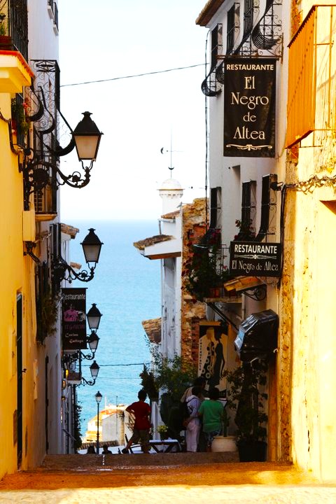 Schönes Hotel in Altea.