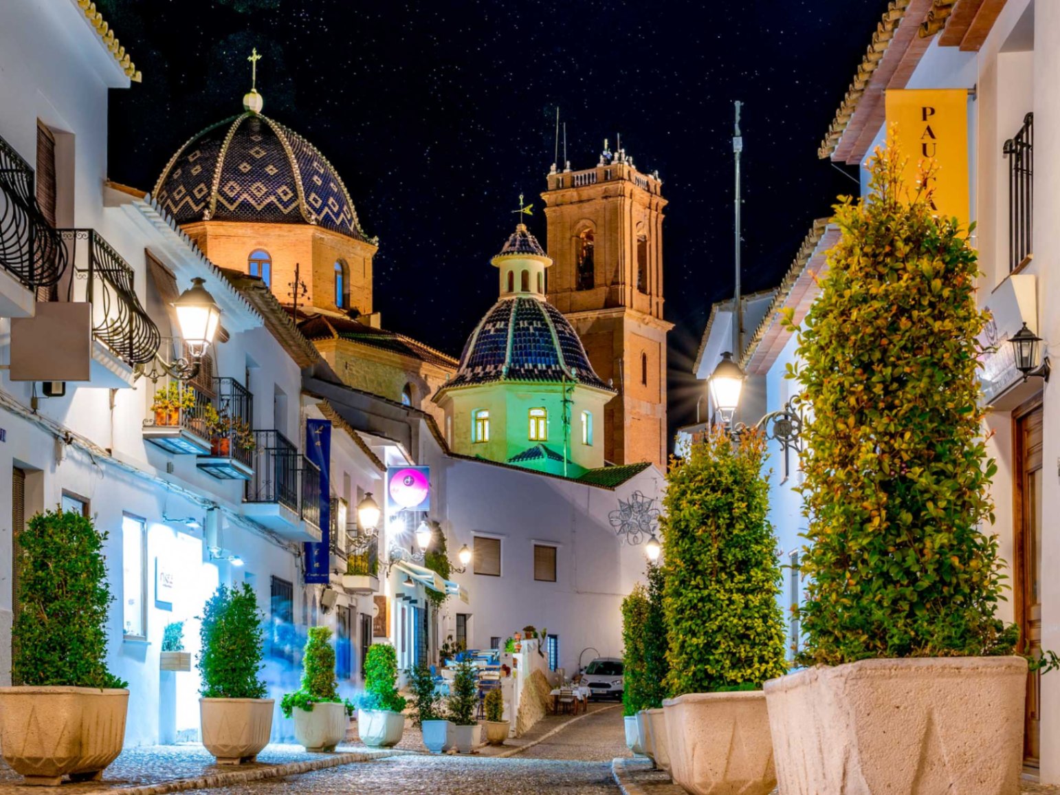 Schönes Hotel in Altea.