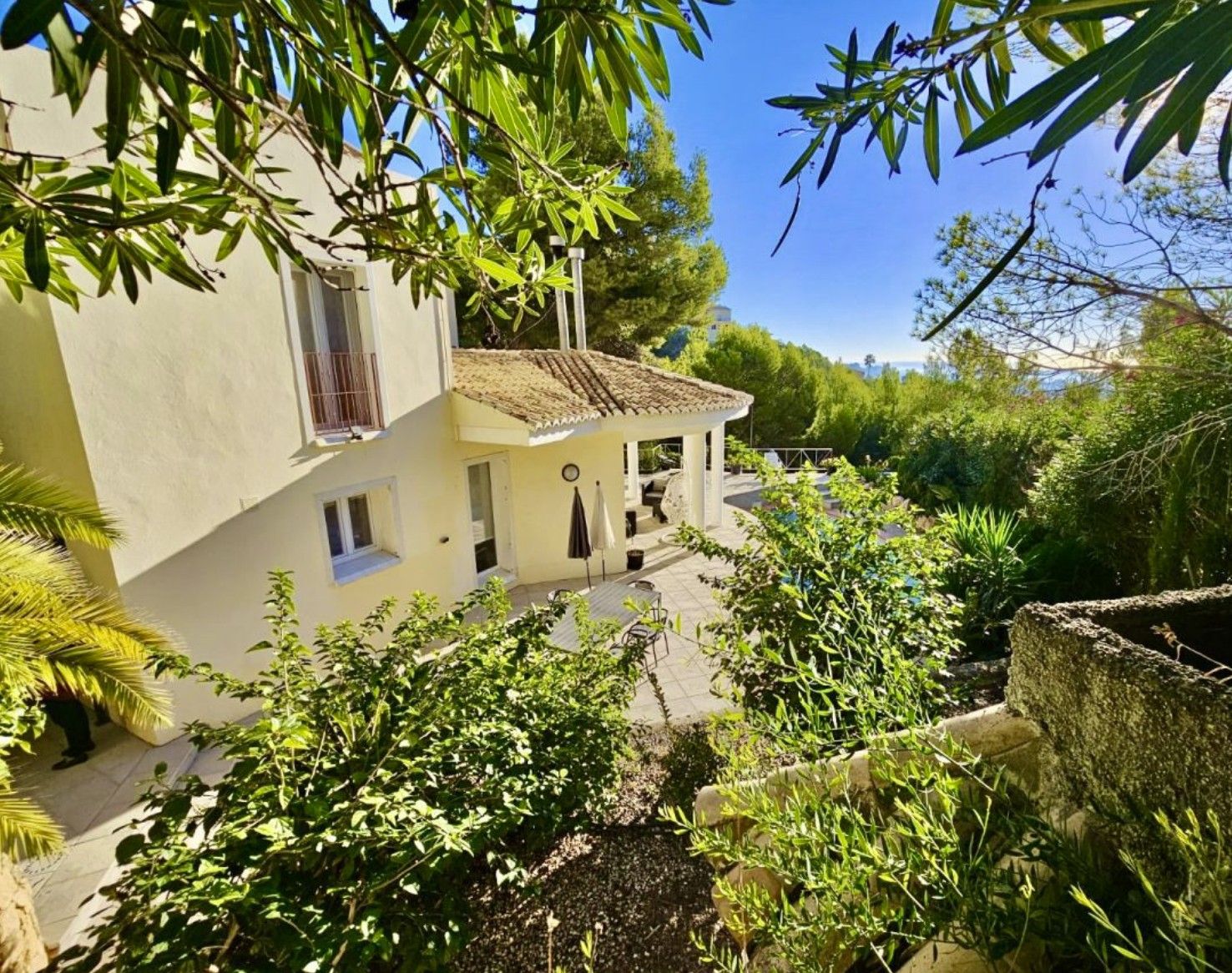 Prachtige villa met uitzicht op zee.